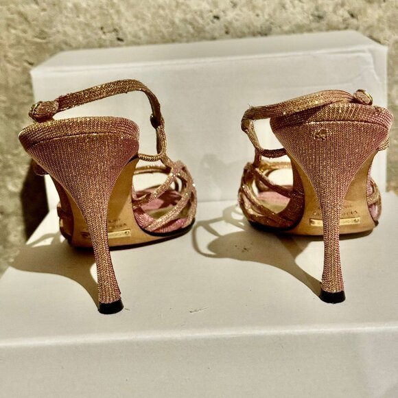 Dolce & Gabbana | Sparkle Strappy Sandal - Picture 5 of 5